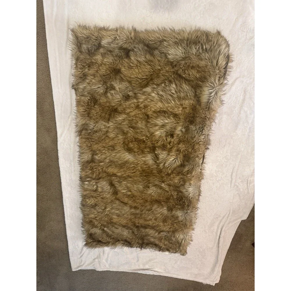 WILD MANNARED Throw  Blanket 58”X 58